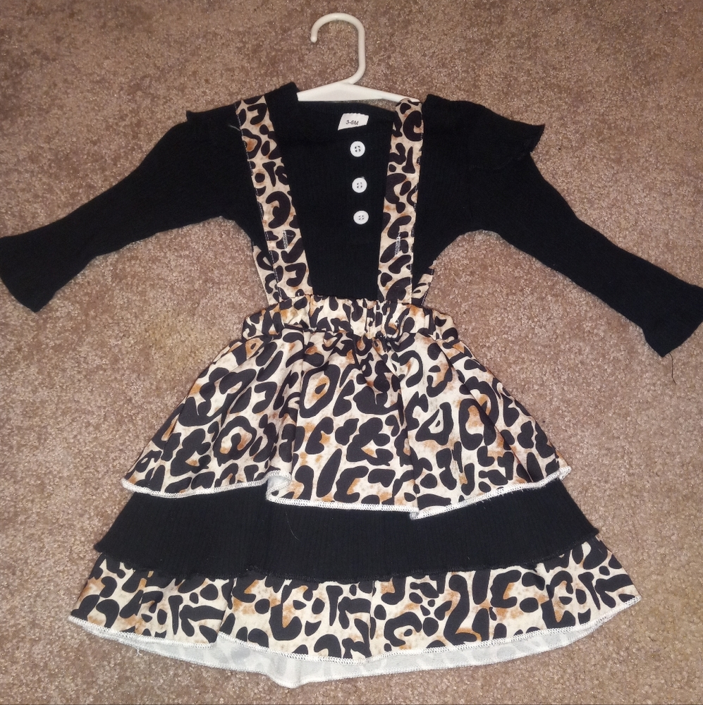 Baby Girl Suspender Dress